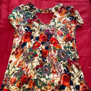 Floral short sleeve